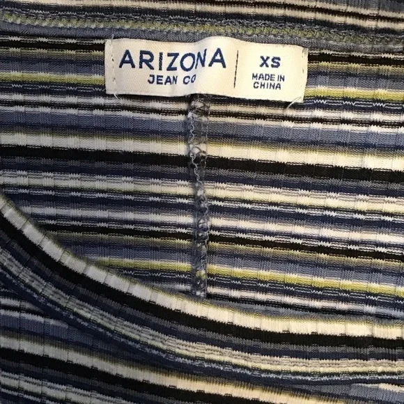 VTG Y2K Arizona Striped Bodycon Dress - Picture 2 of 11